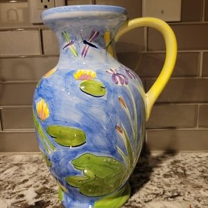 Handpainted Pitcher